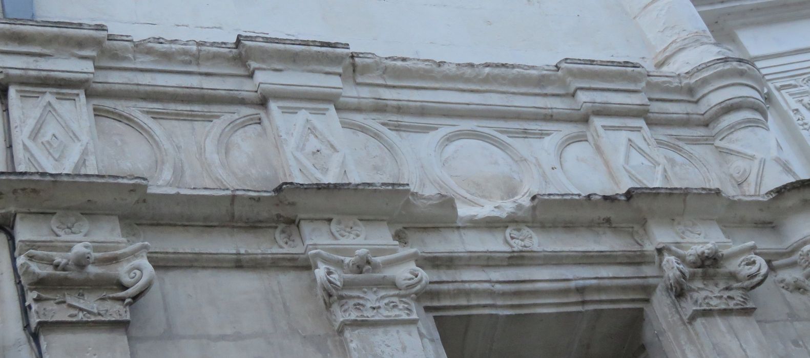 Hôtel ou Immeuble dit Maison du Centaure : Façade sur rue, détail