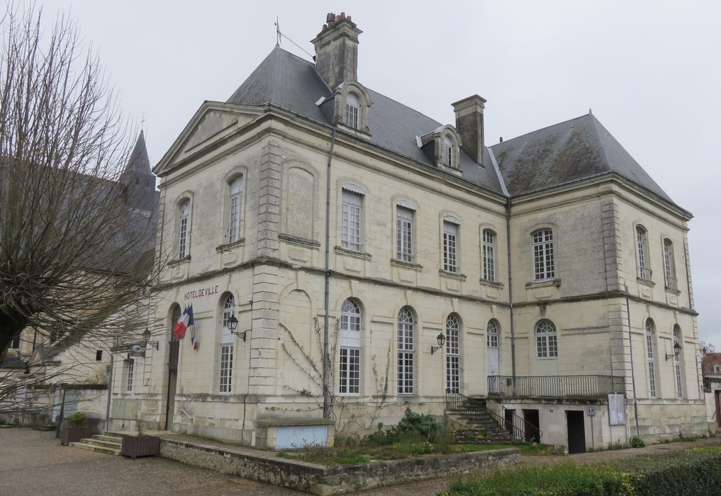 Ancienne abbaye de la Trinité : Ensemble sud-ouest, vue générale