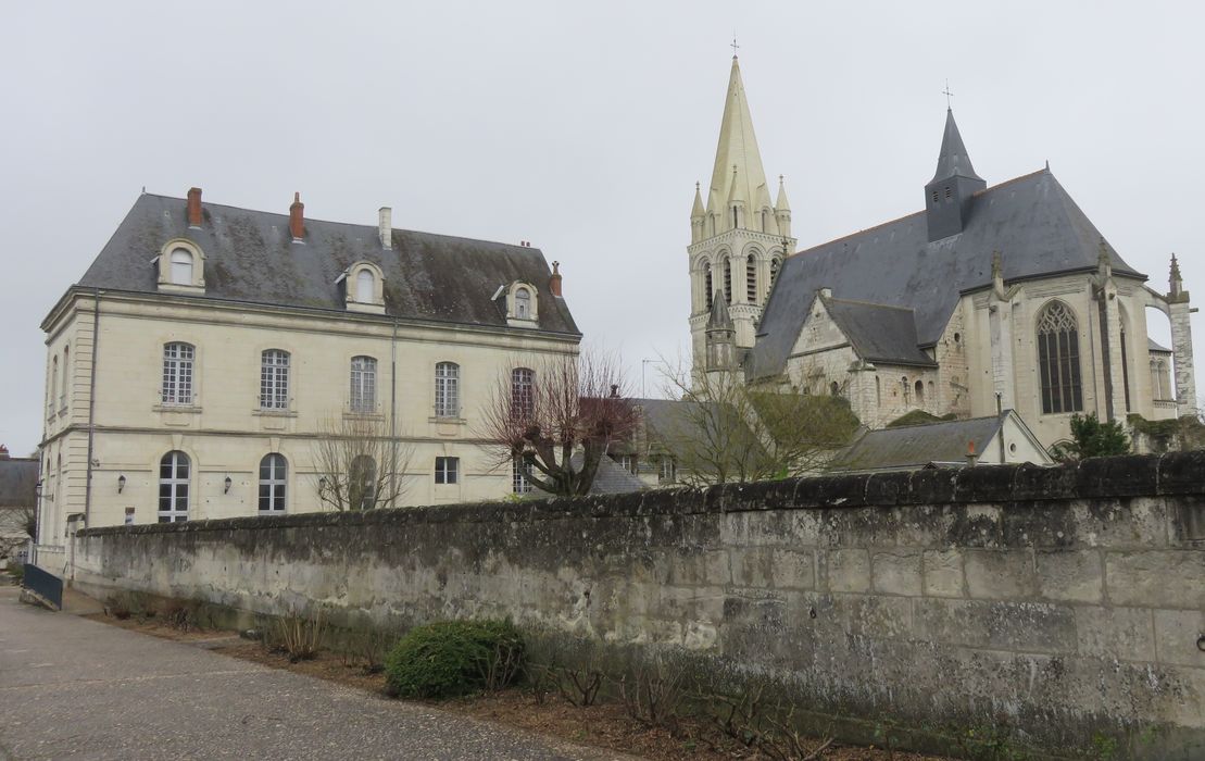 Ancienne abbaye de la Trinité : Ensemble est, vue générale