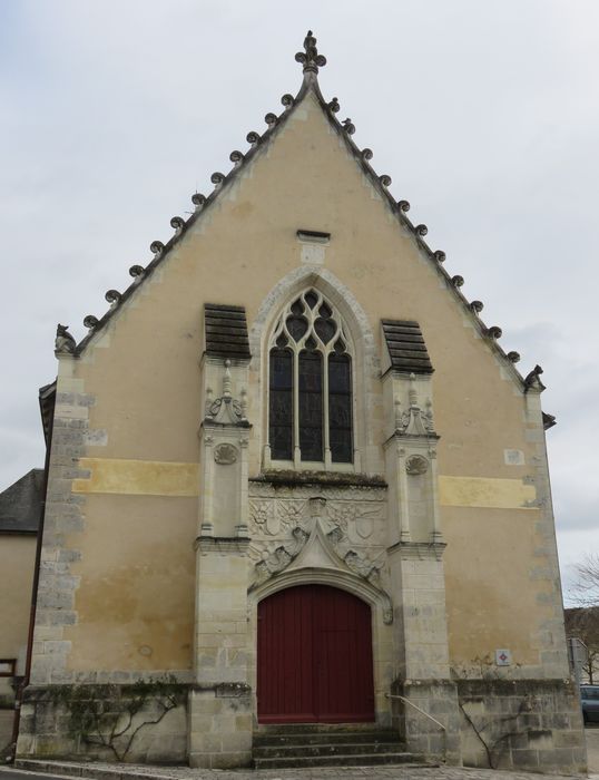 Eglise  Sainte-Eulalie : Façade occidentale, vue générale