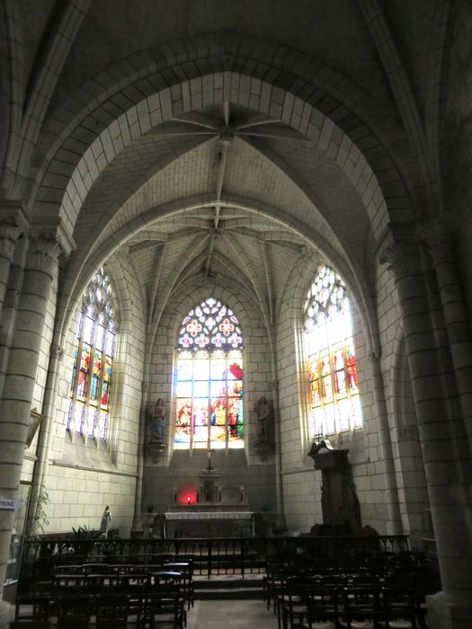 Eglise  Sainte-Eulalie : Choeur, vue générale