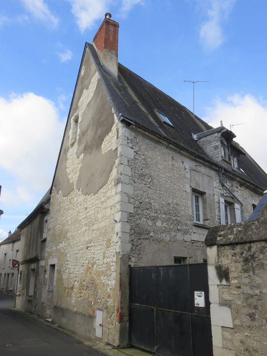 Maison dite de Saint-Louis : Façades sud-est, vue partielle