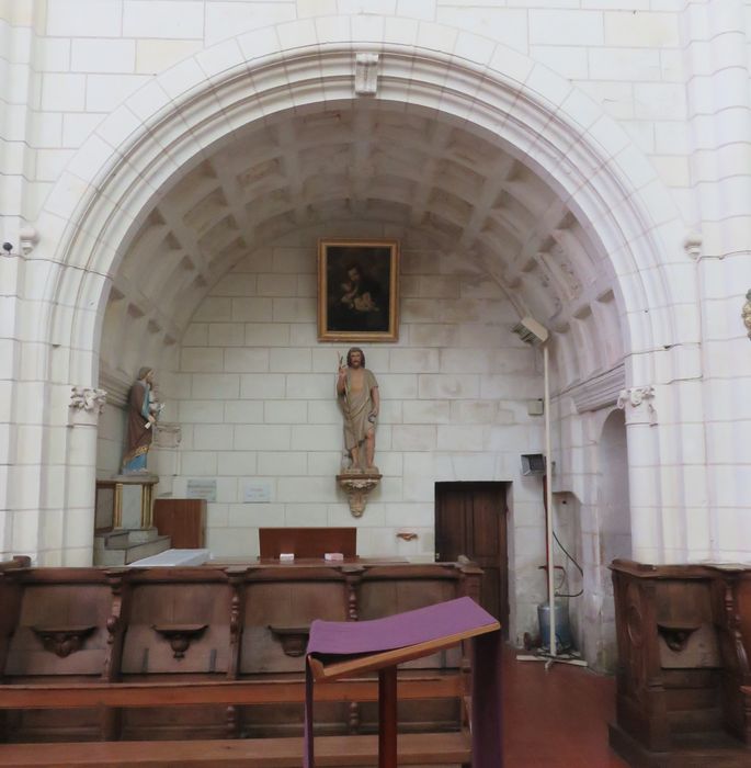 Eglise  Saint-Jean-Baptiste : Chapelle latérale, vue générale