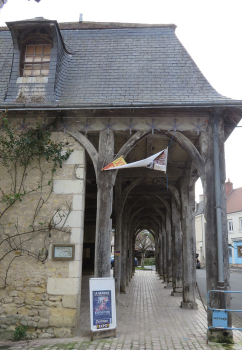 Halle aux laines : Vue partielle