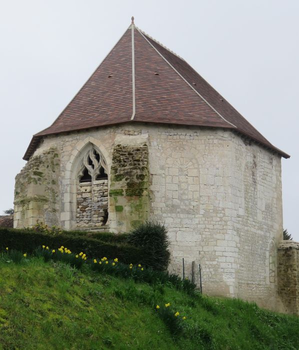 Ancien prieuré de Saint-Genest : Chevet, vue générale