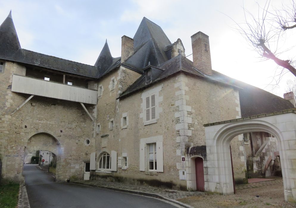 Ancienne abbaye Saint-Sauveur : Ensemble est, vue générale