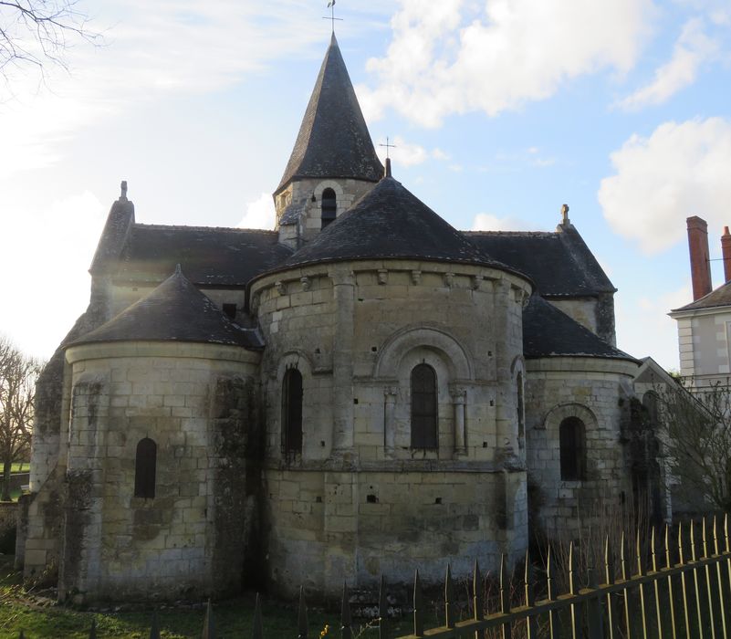 Eglise Saint-Quentin : Chevet, vue générale