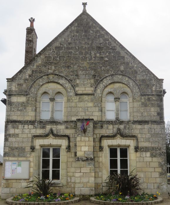 Ancienne aumônerie Façade ouest, vue générale