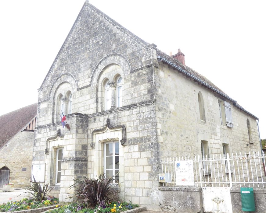 Ancienne aumônerie : Façades sud et ouest, vue générale