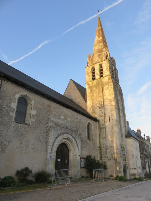 Eglise Saint-Quentin ; Façade latérale sud, vue générale