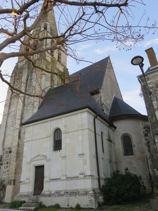 Eglise Saint-Quentin : Ensemble sud-est, vue partielle