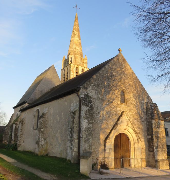 Eglise Saint-Quentin : Ensemble nord-ouest, vue partielle