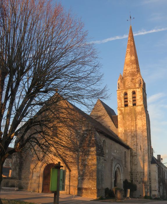 Eglise Saint-Quentin : Ensemble sud-ouest, vue partielle