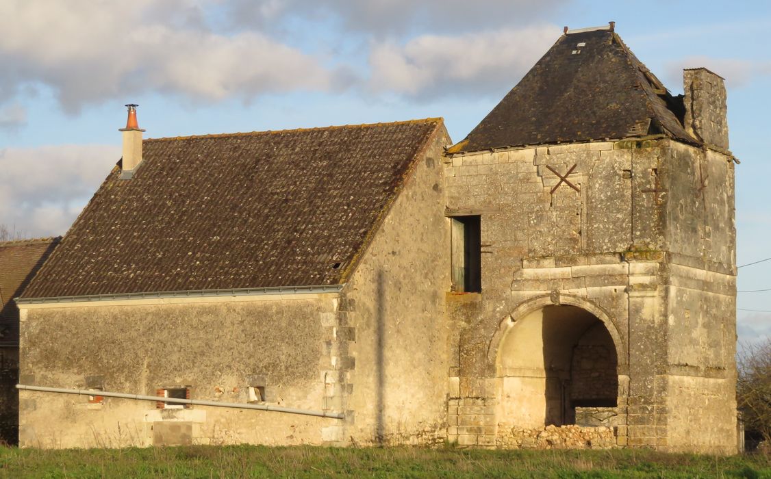 Ferme de Cours : Ferme de Cours : Ensemble ouest, vue générale