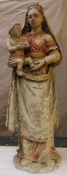 statuette : Vierge à l'Enfant