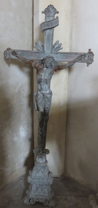 croix (crucifix) - © Ministère de la Culture (France), Conservation des antiquités et des objets d'art de l'Indre-et-Loire – Tous droits réservés