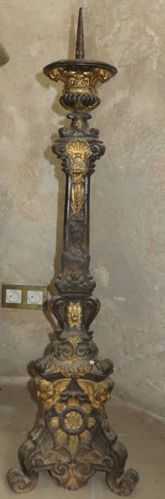 Porte-cierge - © Ministère de la Culture (France), Conservation des antiquités et des objets d'art de l'Indre-et-Loire, tous droits réservés 