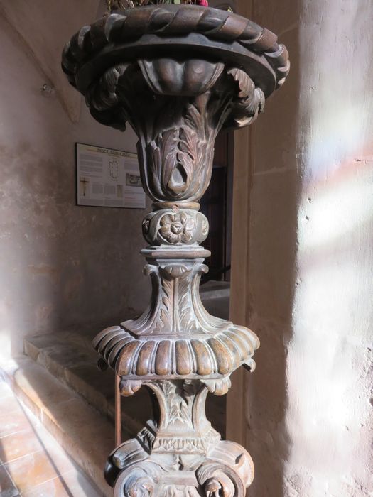 chandelier pascal (porte-cierge pascal), détail - © Ministère de la Culture (France), Conservation des antiquités et des objets d'art de l'Indre-et-Loire, tous droits réservés 