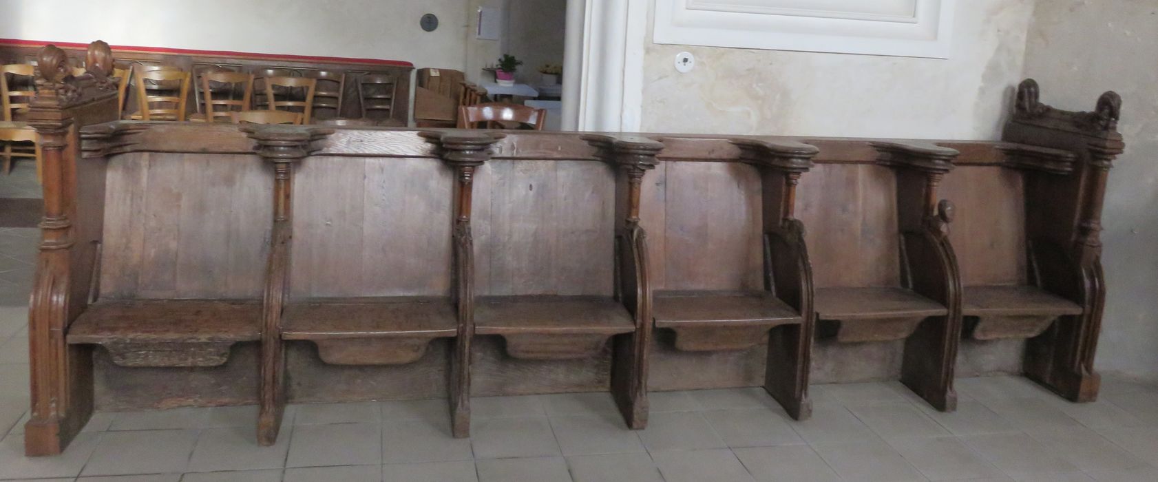 stalles - © Ministère de la Culture (France), Conservation des antiquités et des objets d'art de l'Indre-et-Loire, tous droits réservés