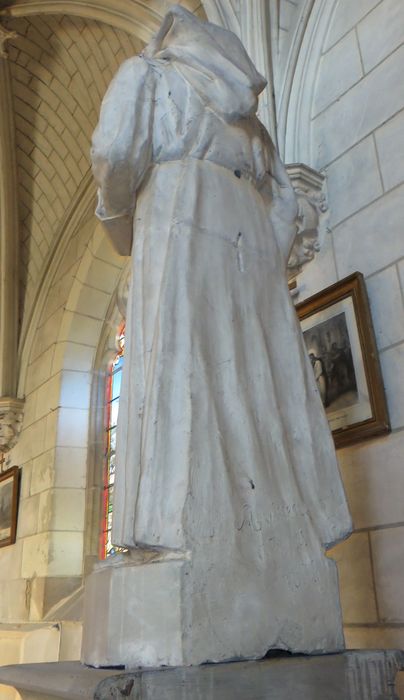 statue : Saint Antoine, revers, vue générale