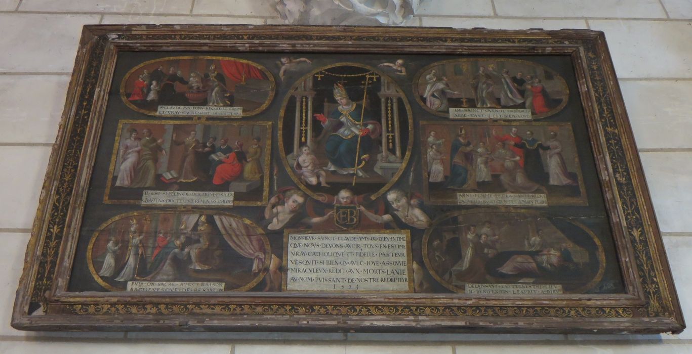 tableau : Scènes de la vie de saint Claude