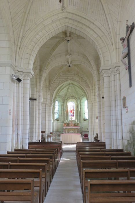 Eglise Saint-Martin : Nef, vue générale