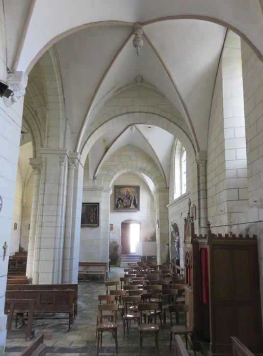 Eglise Saint-Martin : Collatéral nord, vue générale