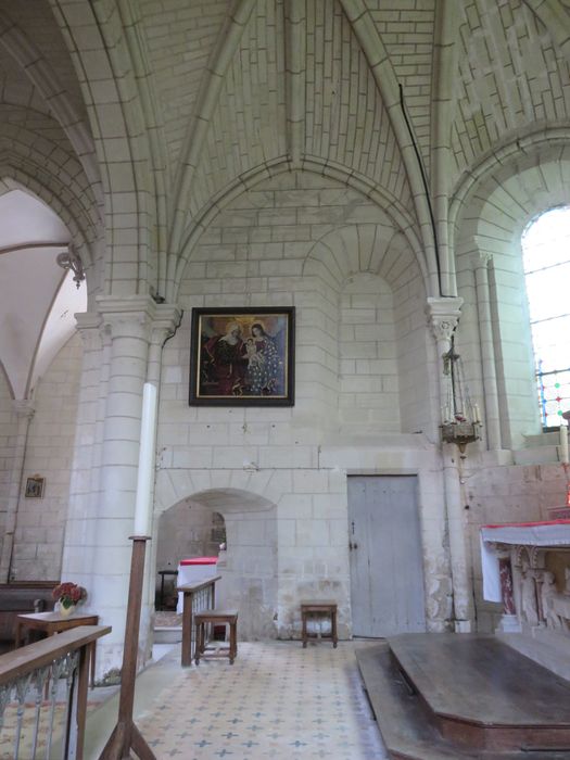 Eglise Saint-Martin : Choeur, vue partielle