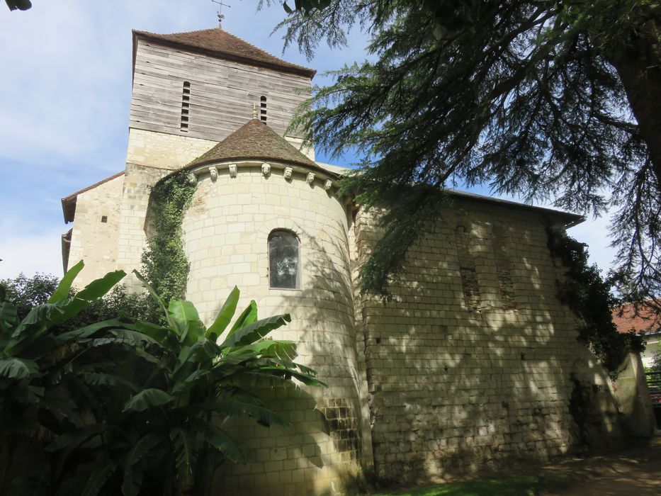 Ancienne église Notre-Dame de la Haye : Chevet, vue générale