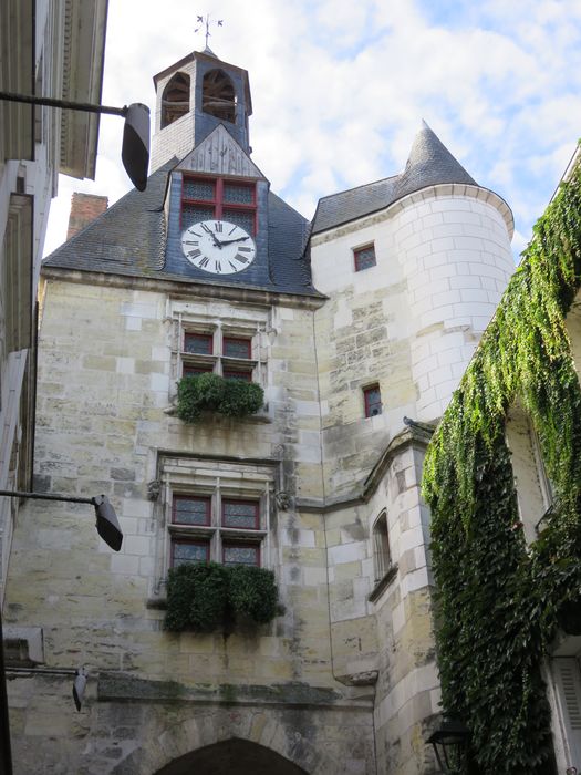 Tour de l'Horloge : Elévation nord, vue partielle