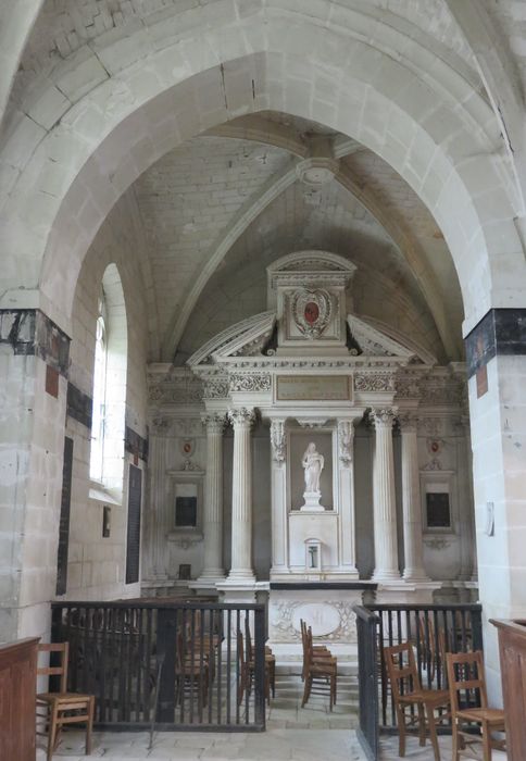 Eglise Saint-Laurent : Chapelle seigneuriale, vue générale