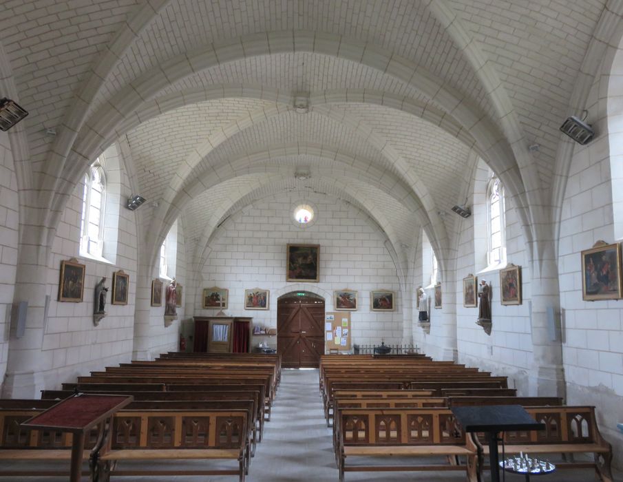 Eglise Saint-Paul : Nef, vue générale