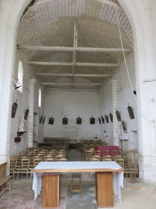 Eglise Saint-Rémi : Nef, vue générale