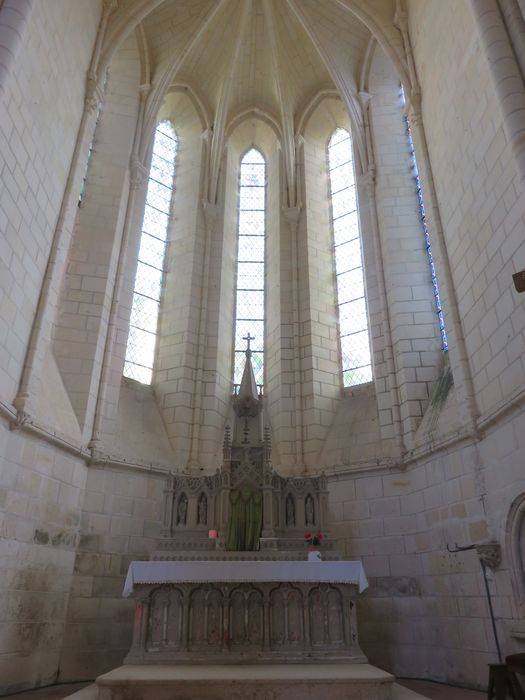 Eglise Saint-Mandé-Saint-Jean : Abside du choeur, vue générale