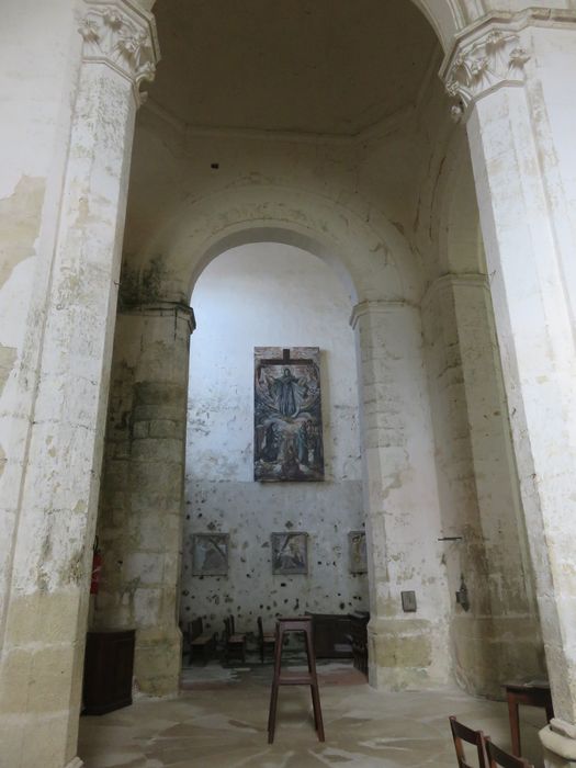 Eglise Saint-Mandé-Saint-Jean : Vue générale d'une travée