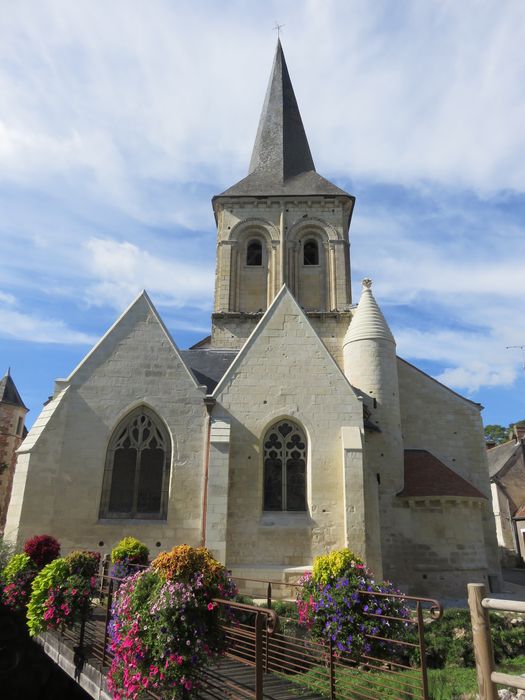 Eglise Notre-Dame : Chevet, vue générale