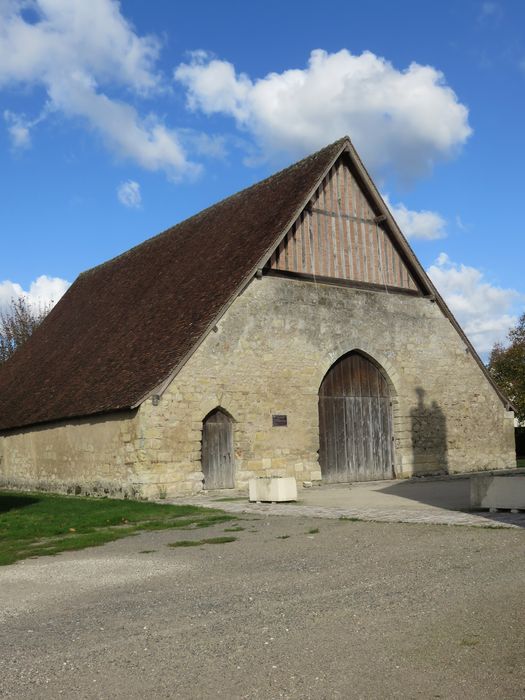 Ancienne grange : Pignon sud, vue générale