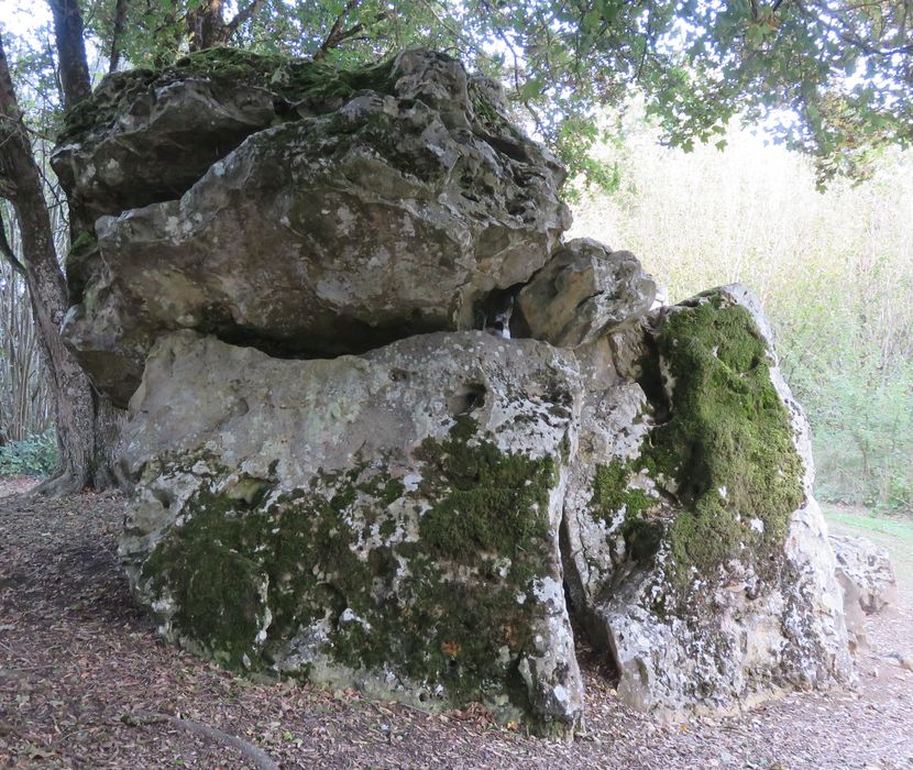 Dolmen dit Pierre Chaude, vue générale