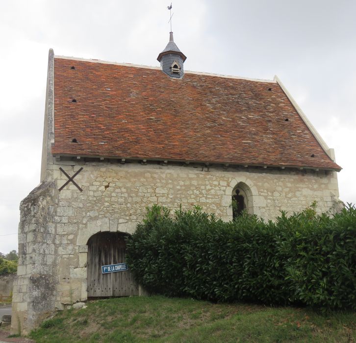 Chapelle de Tous-les-Saints : Façade sud, vue générale