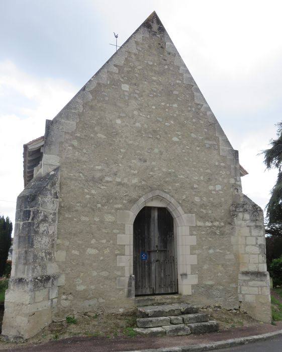 Chapelle de Tous-les-Saints : Façade ouest, vue générale