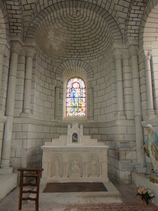 Eglise abbatiale bénédictine Saint-Pierre : Chapelle axiale, vue générale