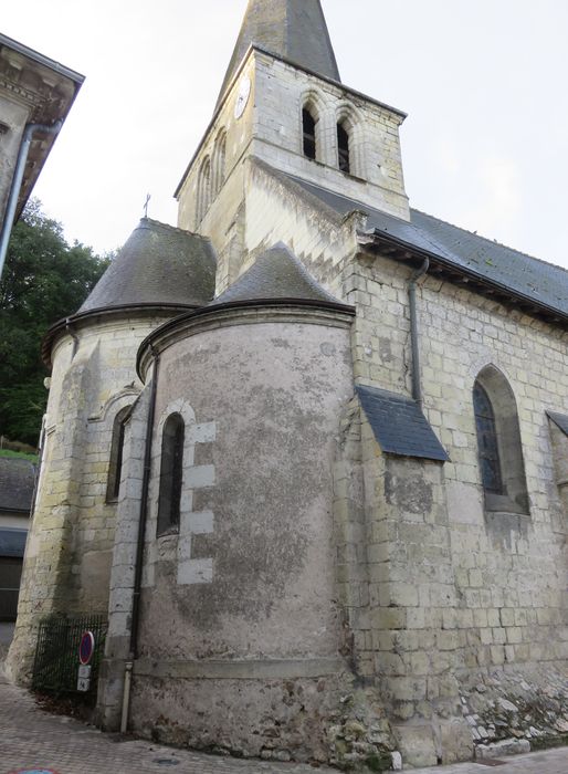 Eglise Saint-Gervais-Saint-Protais : Chevet, vue partielle