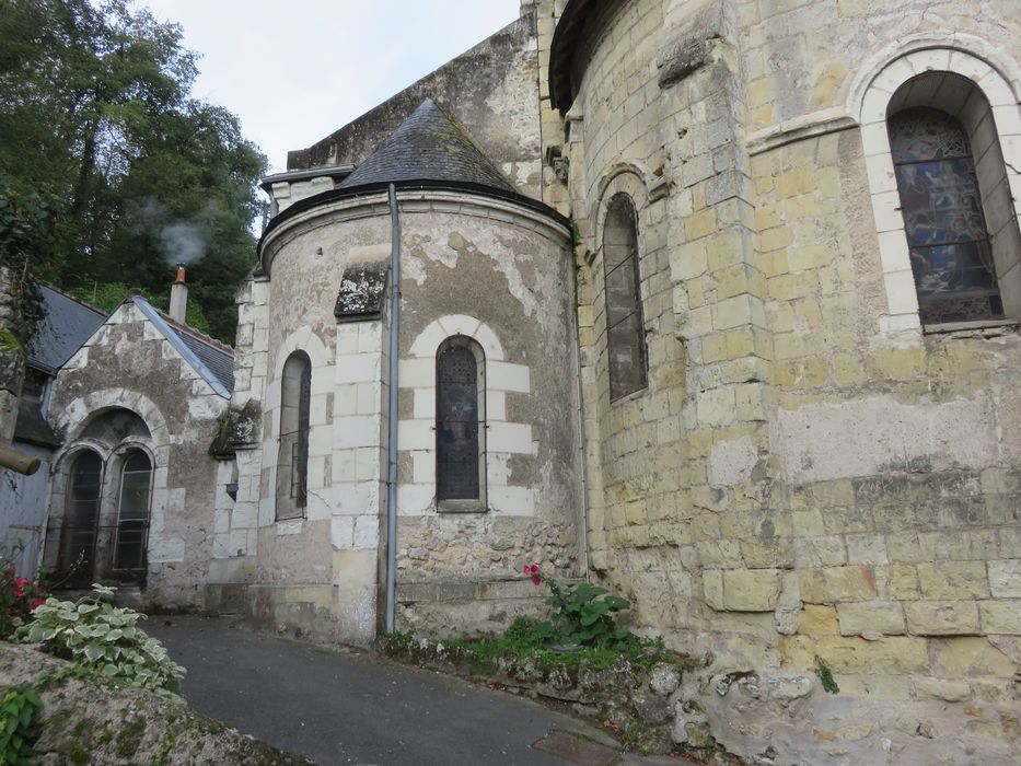 Eglise Saint-Gervais-Saint-Protais : Chevet, vue partielle