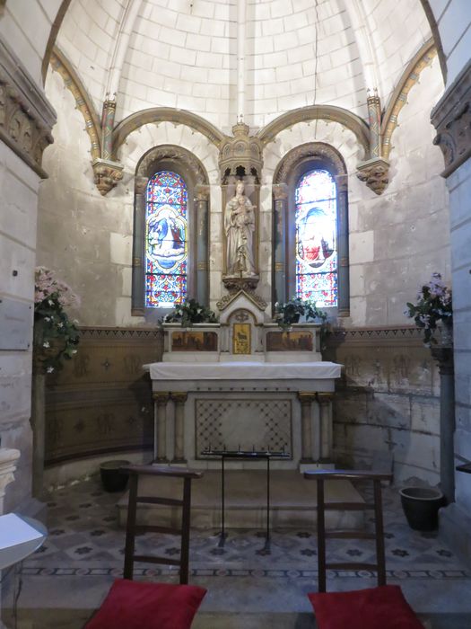 Eglise Saint-Gervais-Saint-Protais : Abside, vue générale