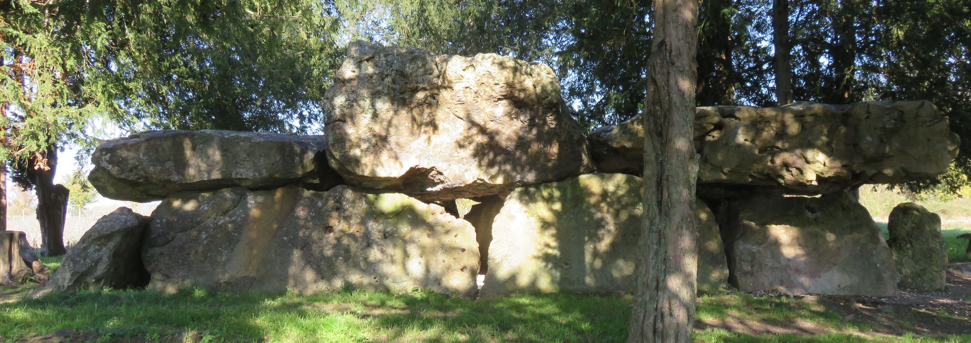 Dolmen dit de Mettray ou de la Grotte aux Fées, vue générale