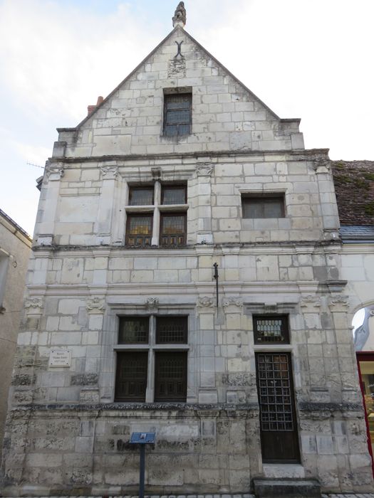 Manoir de Thomas Boyer : Façade sur rue, vue générale