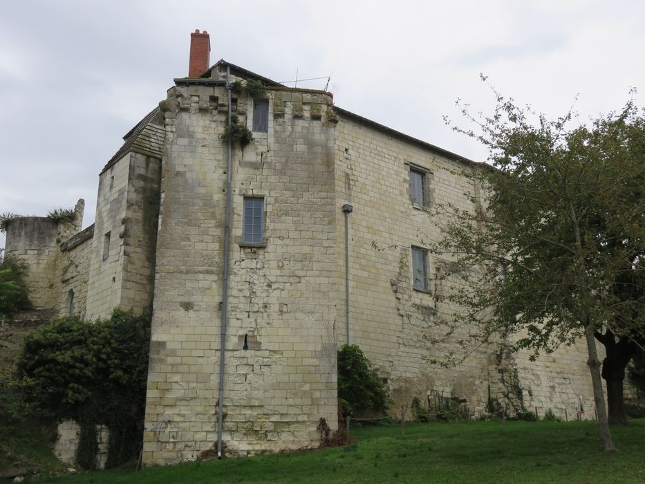 Ancien château : Ensemble sud-est, vue partielle