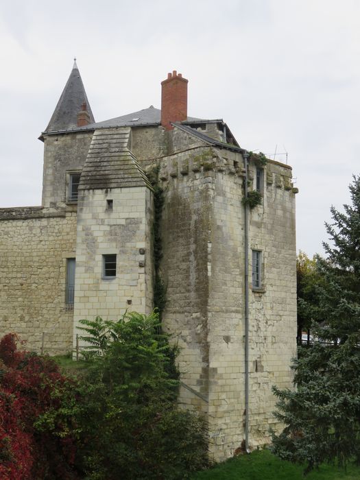 Ancien château : Logis, ensemble sud, vue générale