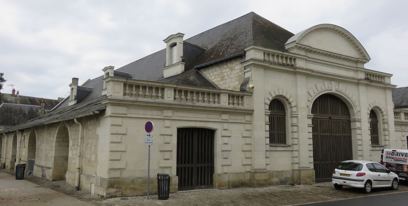 Halles, vue générale