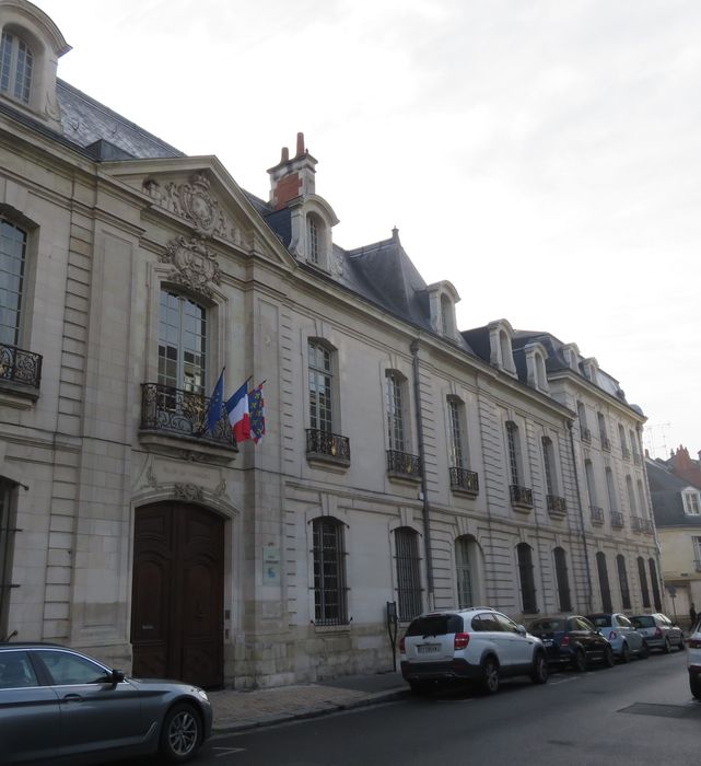 Chambre de Commerce : Façade rue Jules Favre, vue partielle